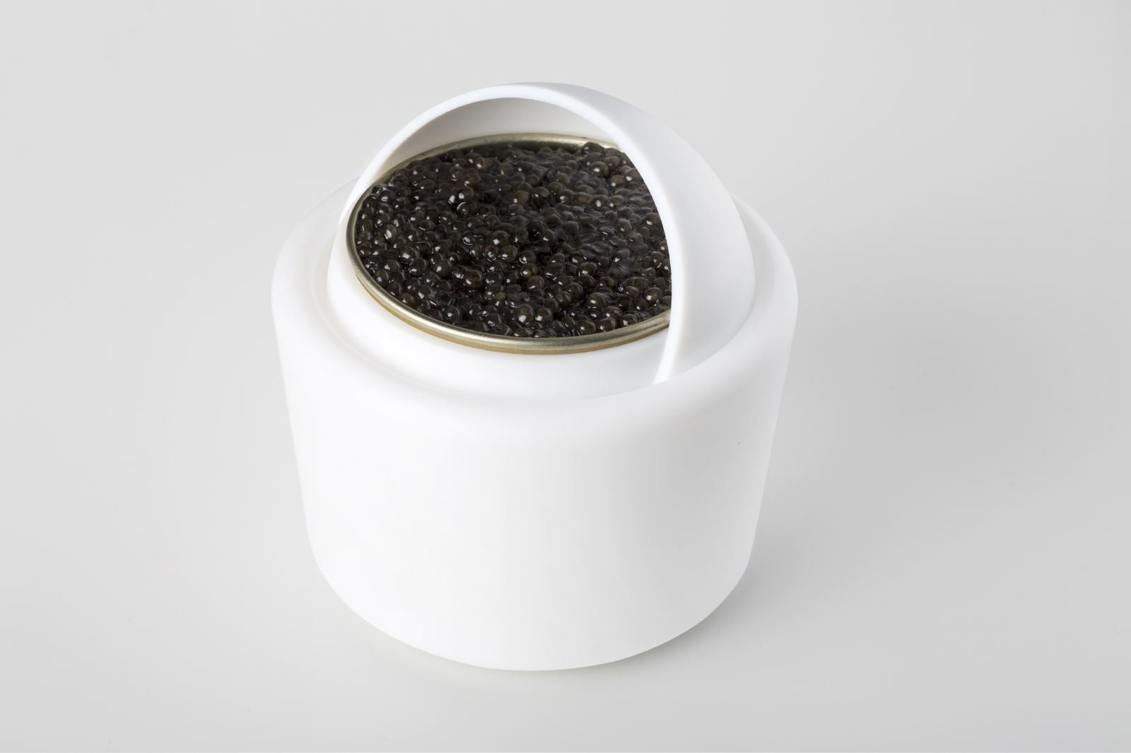 Jewel box for caviar (opened)